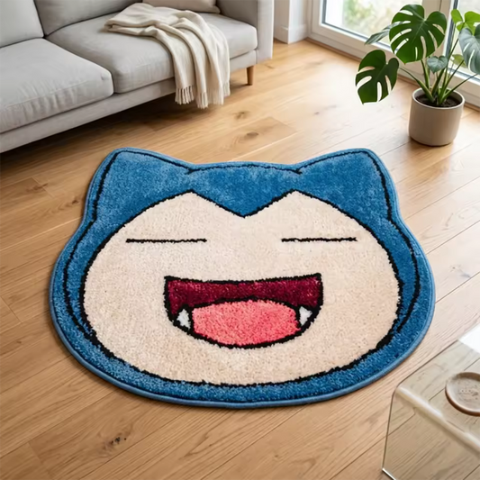 カビゴン ふわふわラウンドラグ