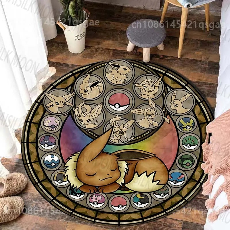 ポケモンデザイン ラウンドラグ｜選べるキャラクター＆サイズ